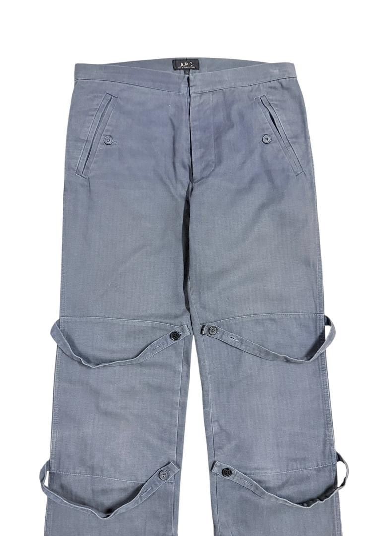 A.P.C. luxury A.P.C Rue De Fleurus Paris Bondage Pants Size S Size US 32 / EU 48 - 4 Thumbnail