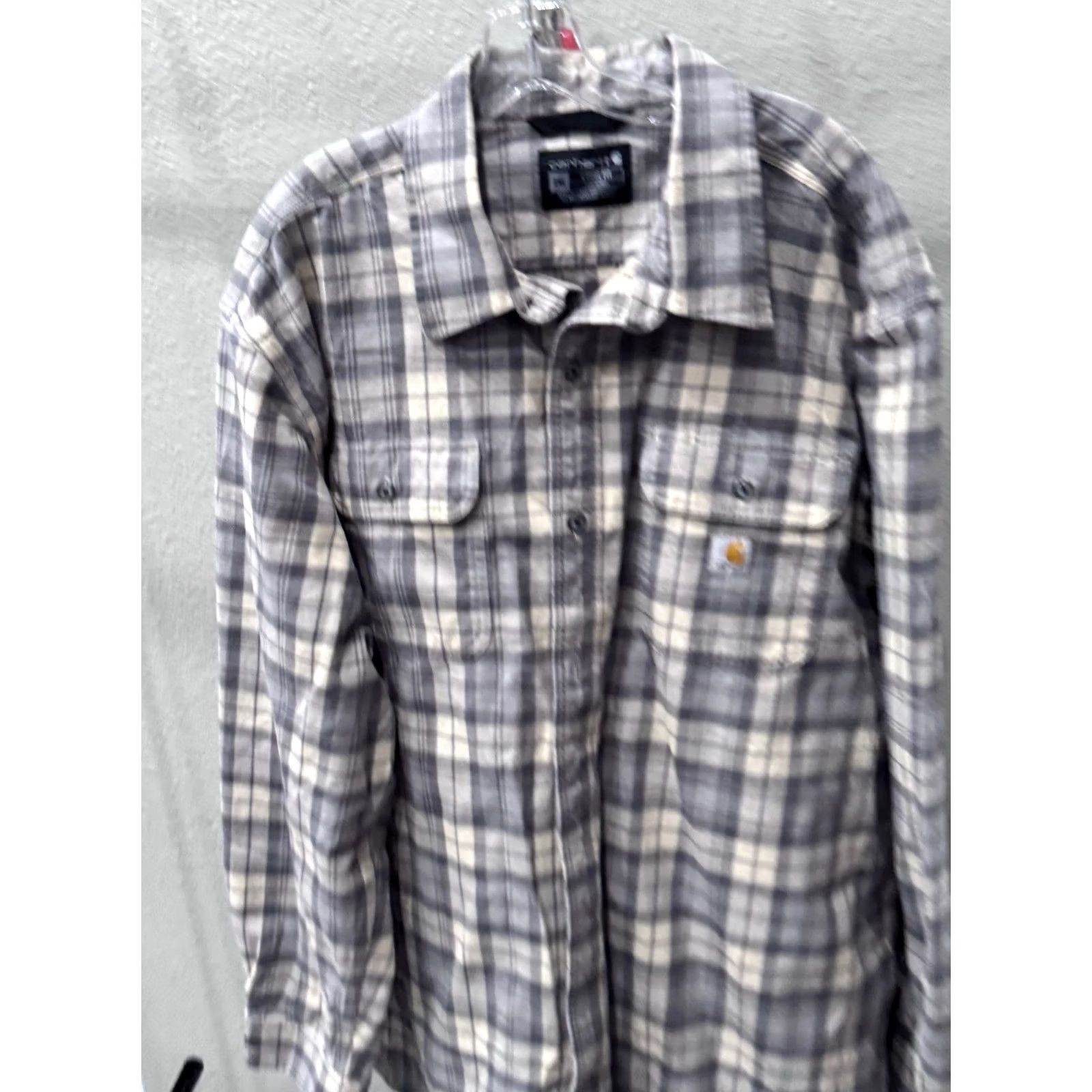 Carhartt Carhartt Shirt Thick Ctn plaid Flanel LONG SLEEVE 2XL XL Multicolor Mens XS XL 20 x 37/38 Size US XXL / EU 58 / 5 - 2 Thumbnail