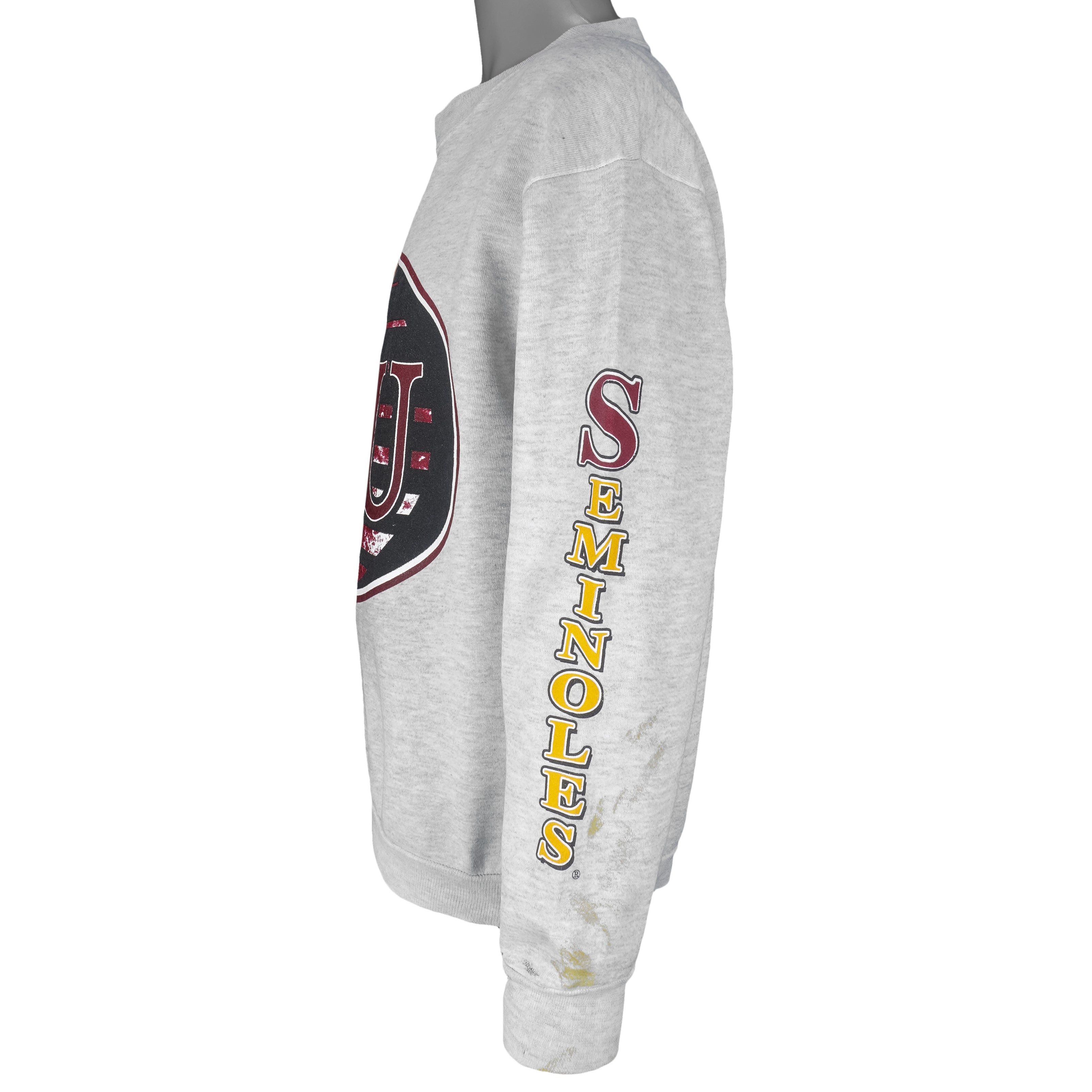 Lee NCAA - Florida State Seminoles Crew Neck Sweatshirt 1990s Size US L / EU 52-54 / 3 - 3 Thumbnail