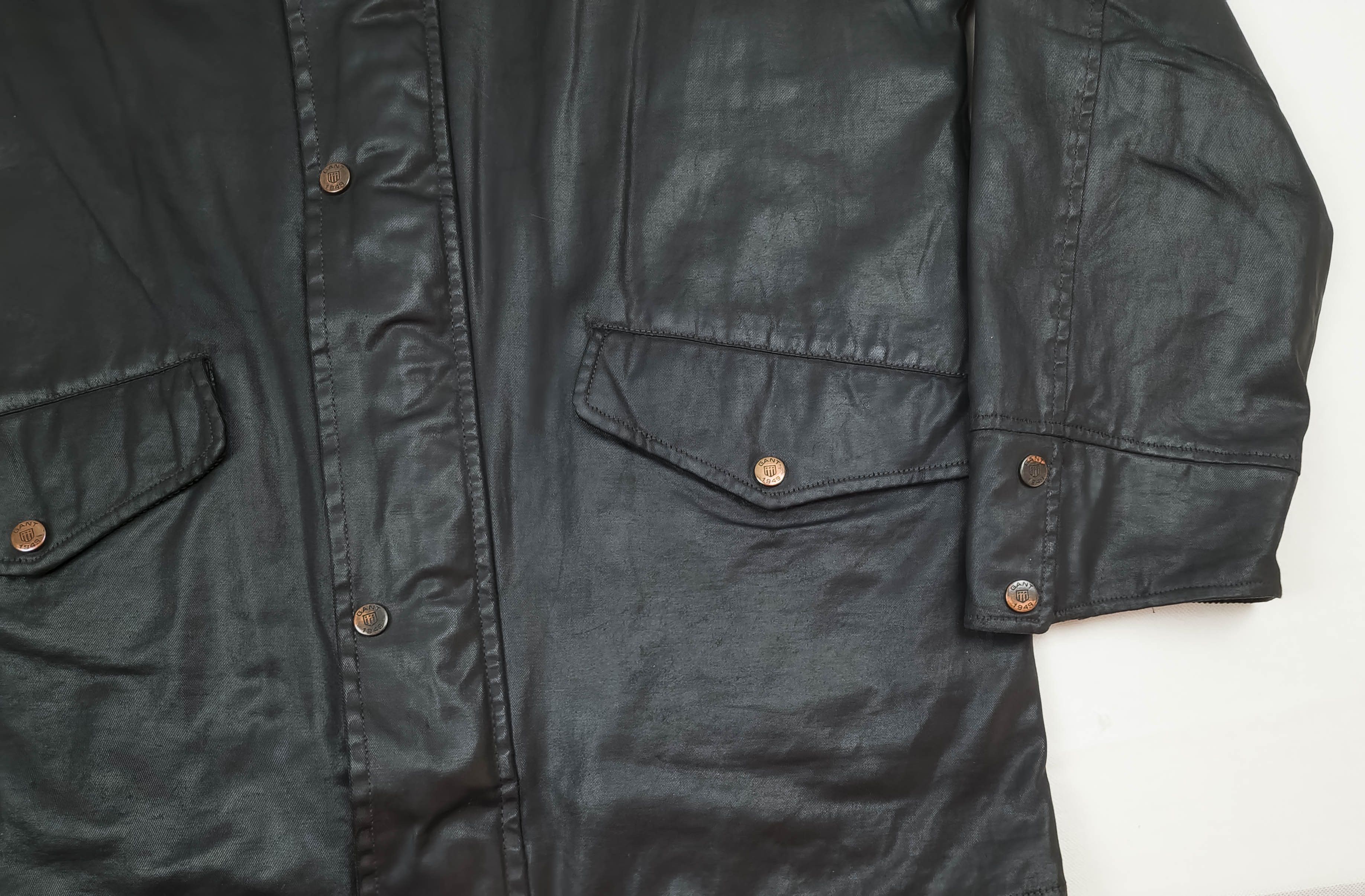 Gant -- Gant mens jacket coat resin size M-L ( LABEL M) + Size US M / EU 48-50 / 2 - 4 Thumbnail