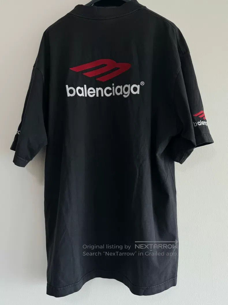 Balenciaga Balenciaga 3B Short Sleeve Size US S / EU 44-46 / 1 - 2 Thumbnail