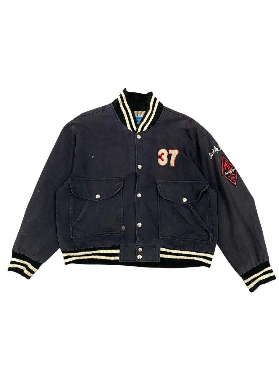 Vintage Vtg Varsity Jacket New York City Size US M / EU 48-50 / 2 - 2 Thumbnail