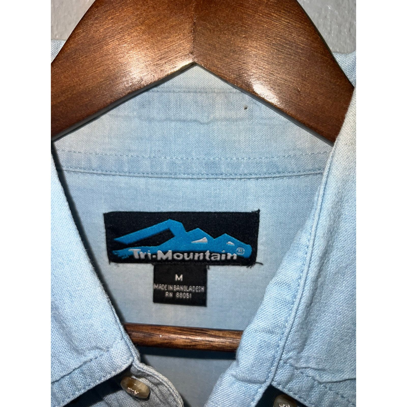 Vintage Vintage Jazz Button Up Shirt Denim Elkhart Festival Medium Size US M / EU 48-50 / 2 - 6 Thumbnail