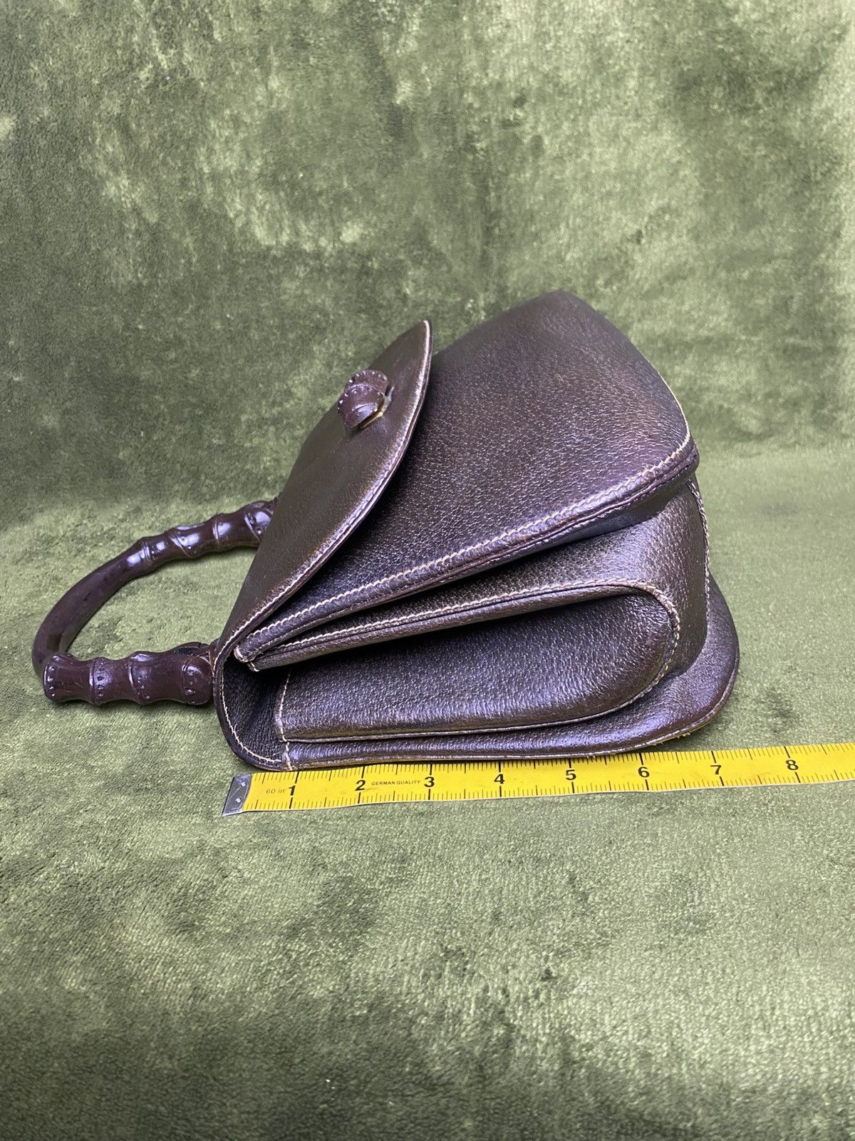 Gucci Gucci bamboo top-handle bag, vintage 1970s Size ONE SIZE - 17 Thumbnail