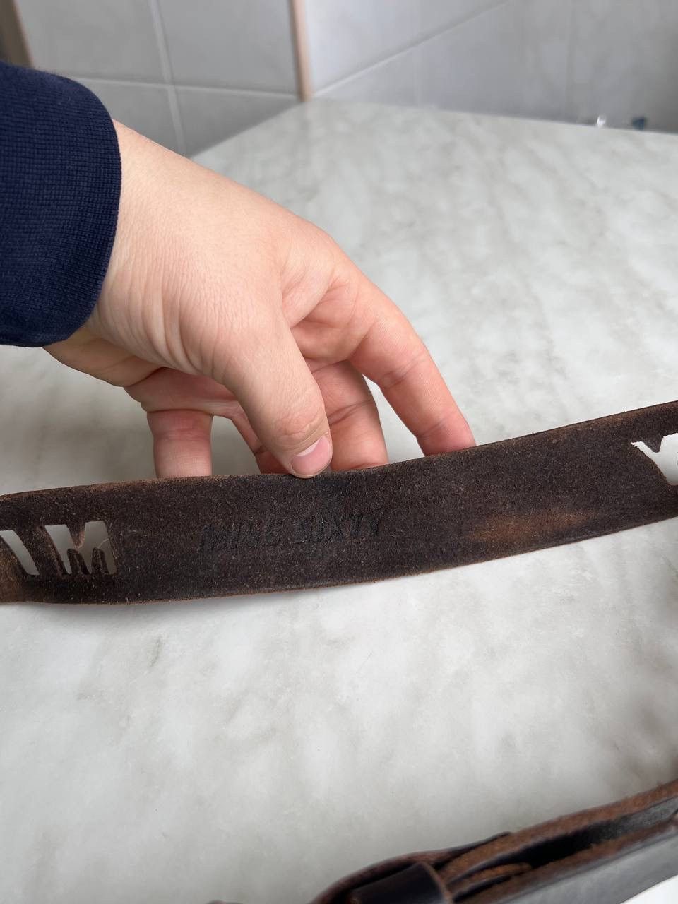 Miss Sixty Y2K Vintage Miss Sixty Logo Belt Leather Streetwear Opium Size ONE SIZE - 5 Thumbnail