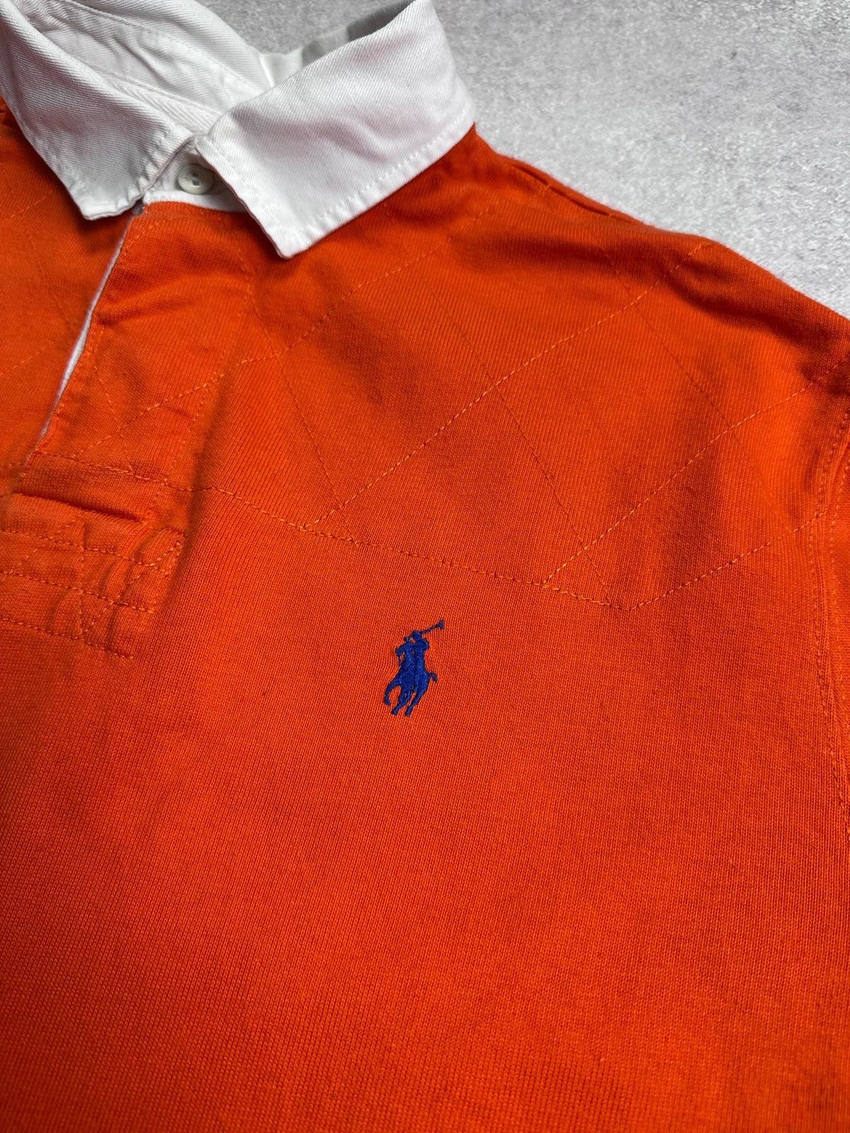 Polo Ralph Lauren Vintage 90s Polo Ralph Lauren Boxy Rugby Shirt L Size US L / EU 52-54 / 3 - 4 Thumbnail