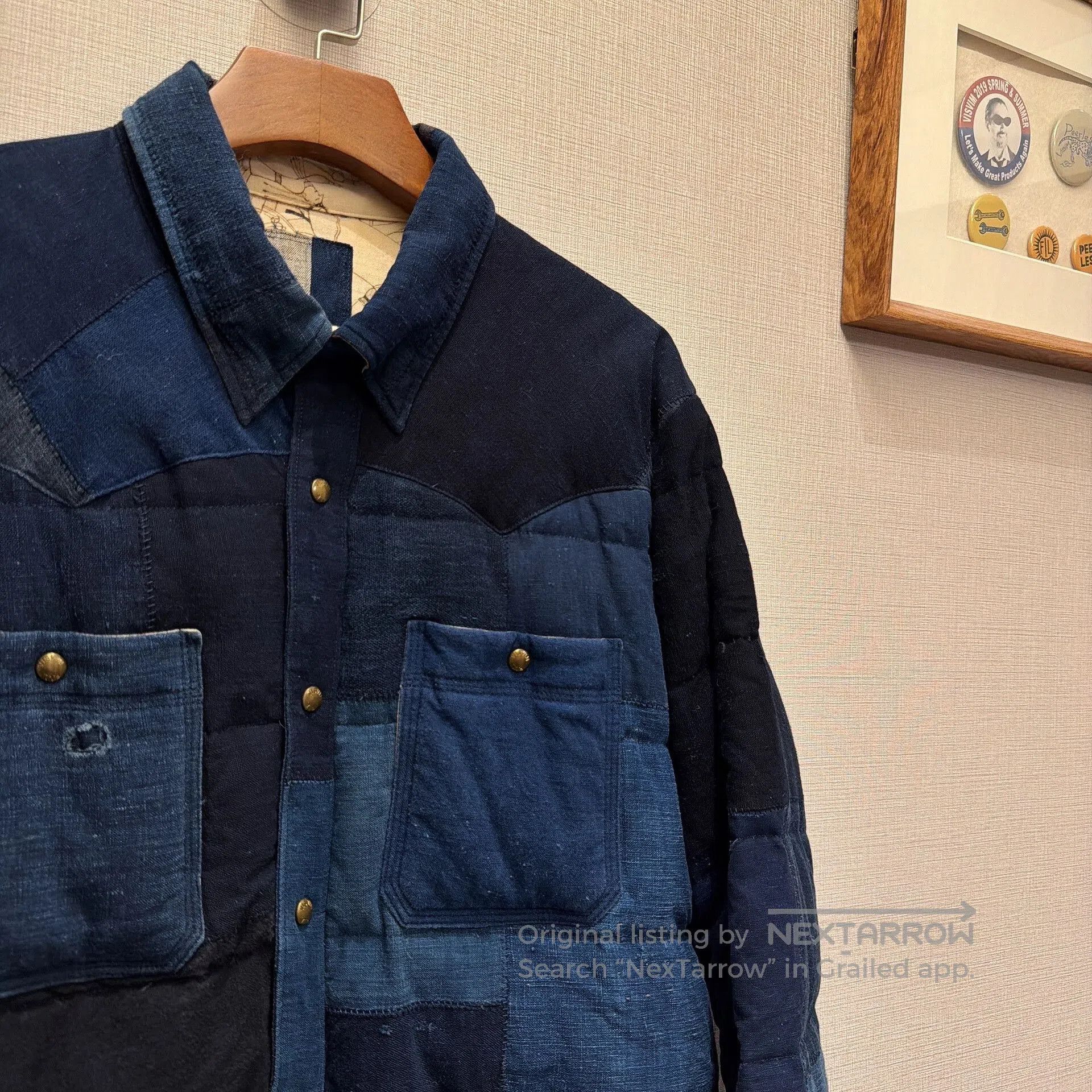 Visvim Kerchief Down Jacket 16SS.