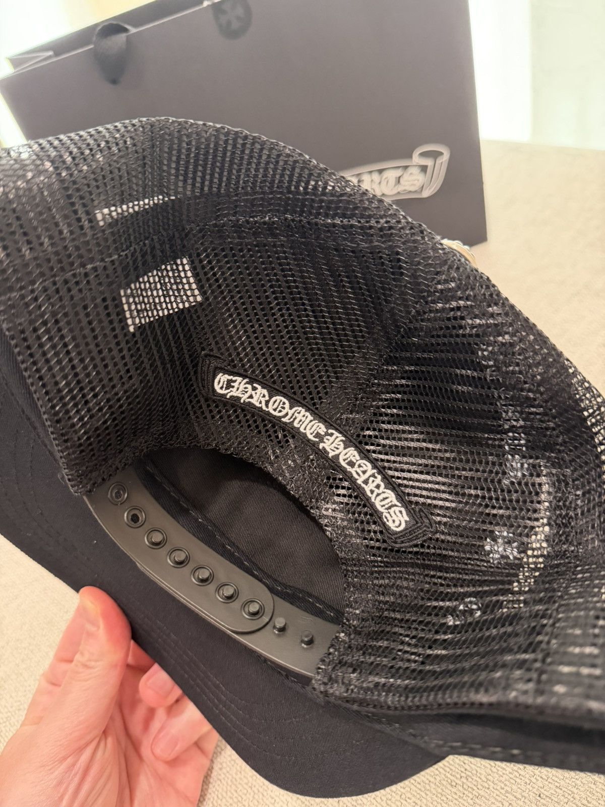 Chrome Hearts Chrome Hearts Black Cemetery Hat Size ONE SIZE - 2 Thumbnail
