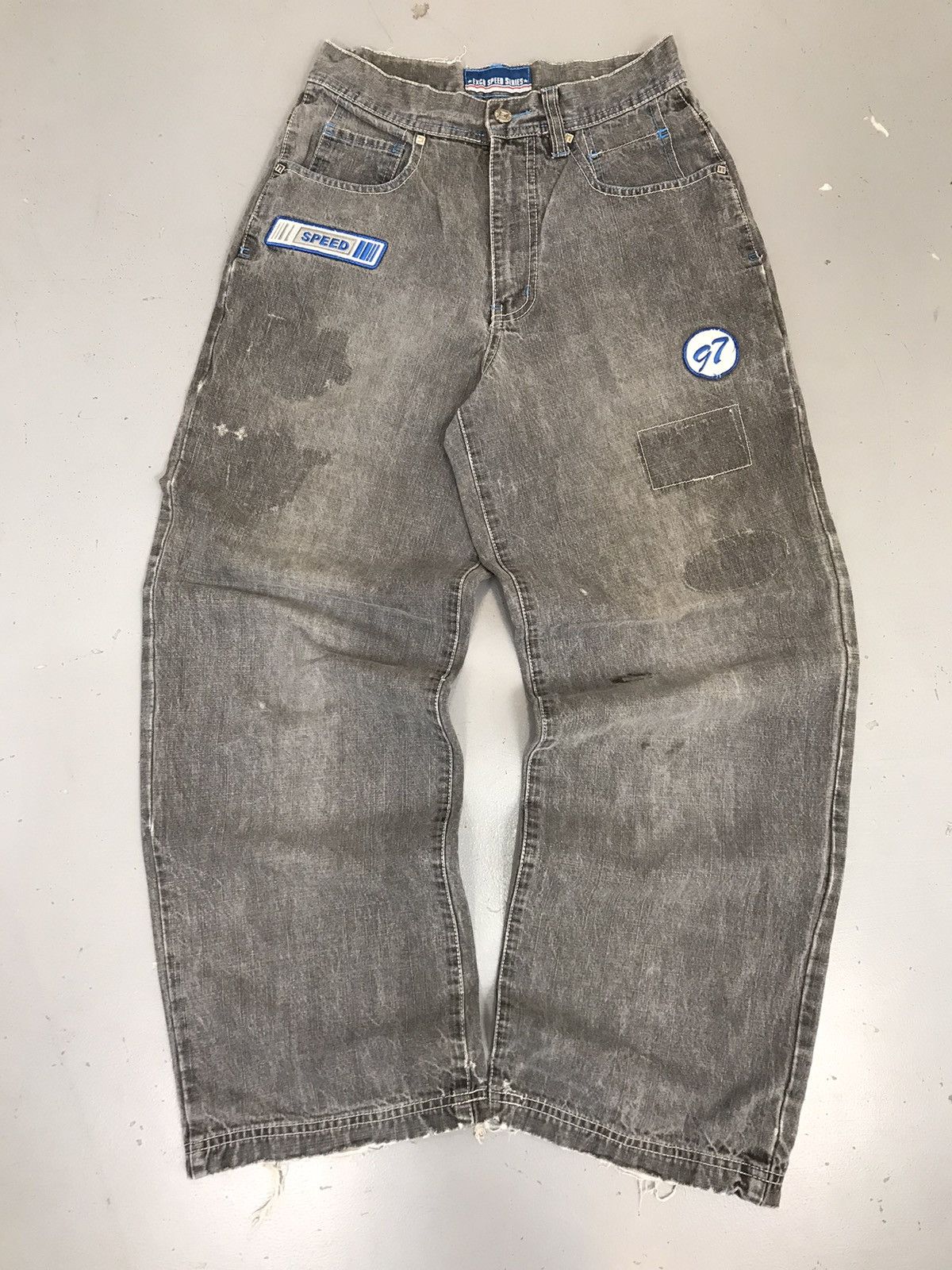 JNCO × Vintage Vintage excel speed series embroidery denim Size US 28 / EU 44 - 1 Thumbnail
