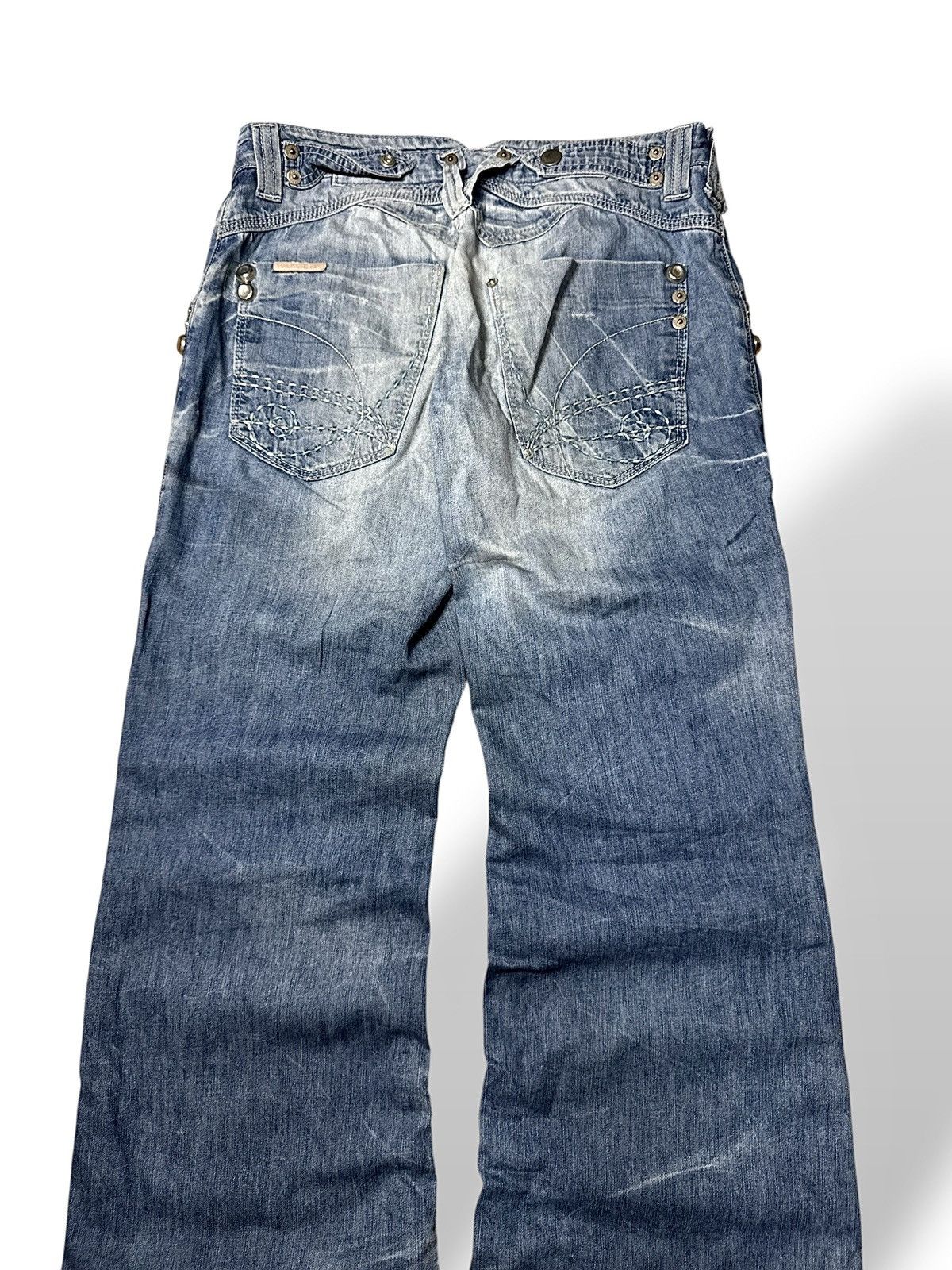 If Six Was Nine Flared Hysteric Glamour LGB If Six Was Nine Denim Jeans y2k Size US 30 / EU 46 - 4 Thumbnail