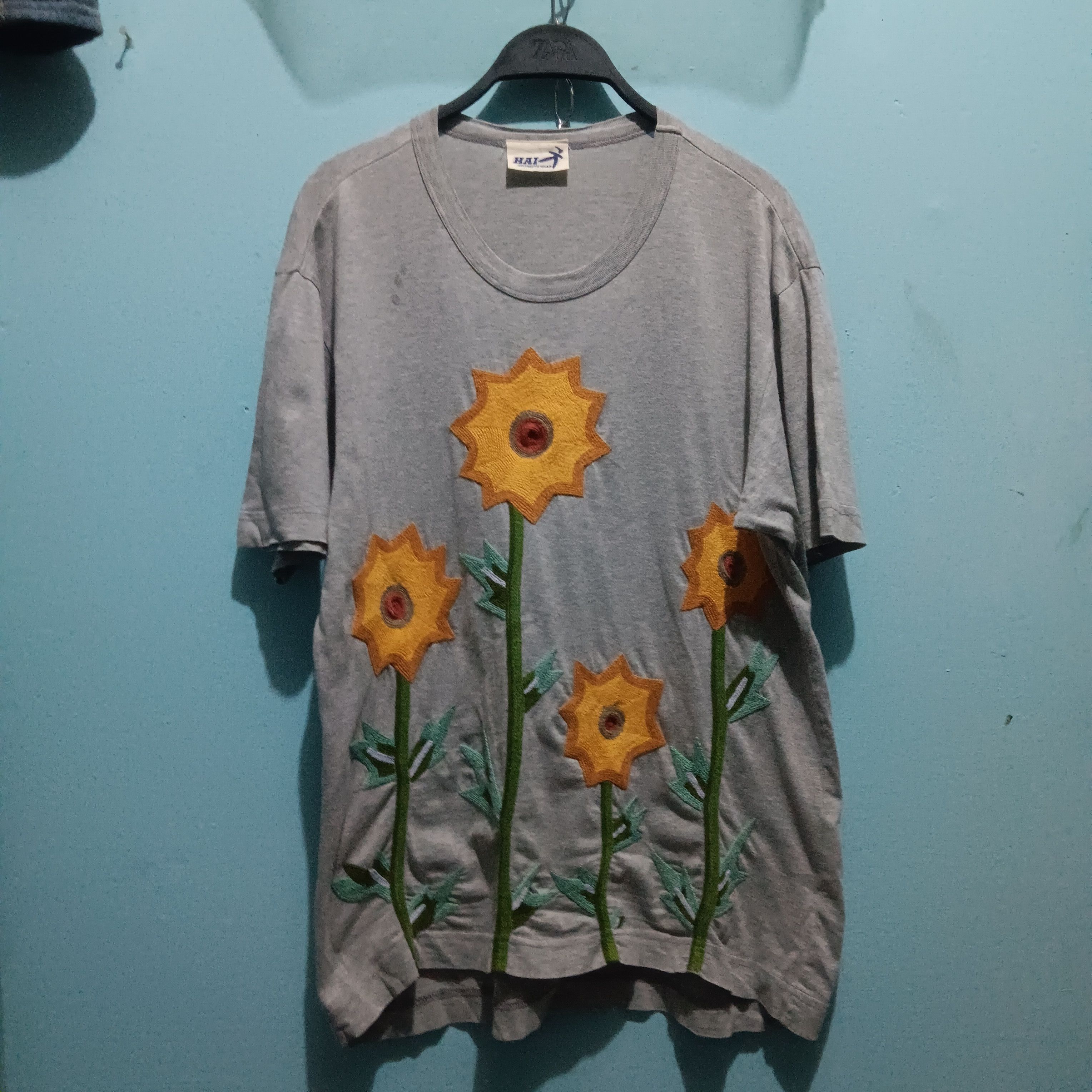 Hai Sporting Gear Hai Sporting Gear flowers pattern t-shirt Size US XL / EU 56 / 4 - 1 Thumbnail