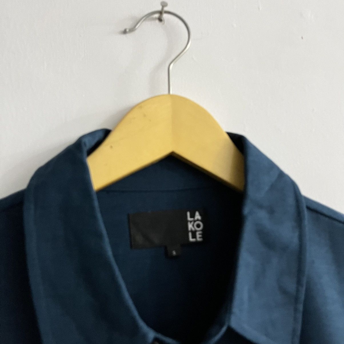 Japanese Brand Lakole - Basic Minimalist Button Up Shirt Size US S / EU 44-46 / 1 - 4 Thumbnail