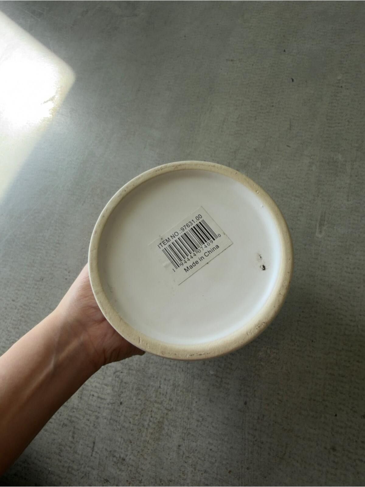 Other Ceramic Planter / Ribbed Modern Minimal / White Size ONE SIZE - 7 Thumbnail