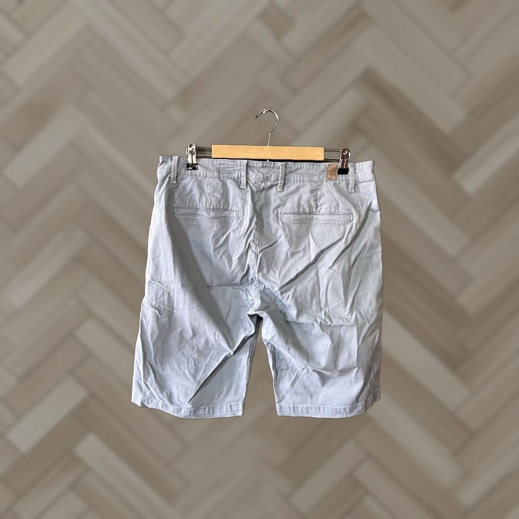 Vintage AG Adriano Goldschmied Chino Shorts Mens Blue 36 Regular Size 36 Regular Size US 36 / EU 52 - 1 Thumbnail