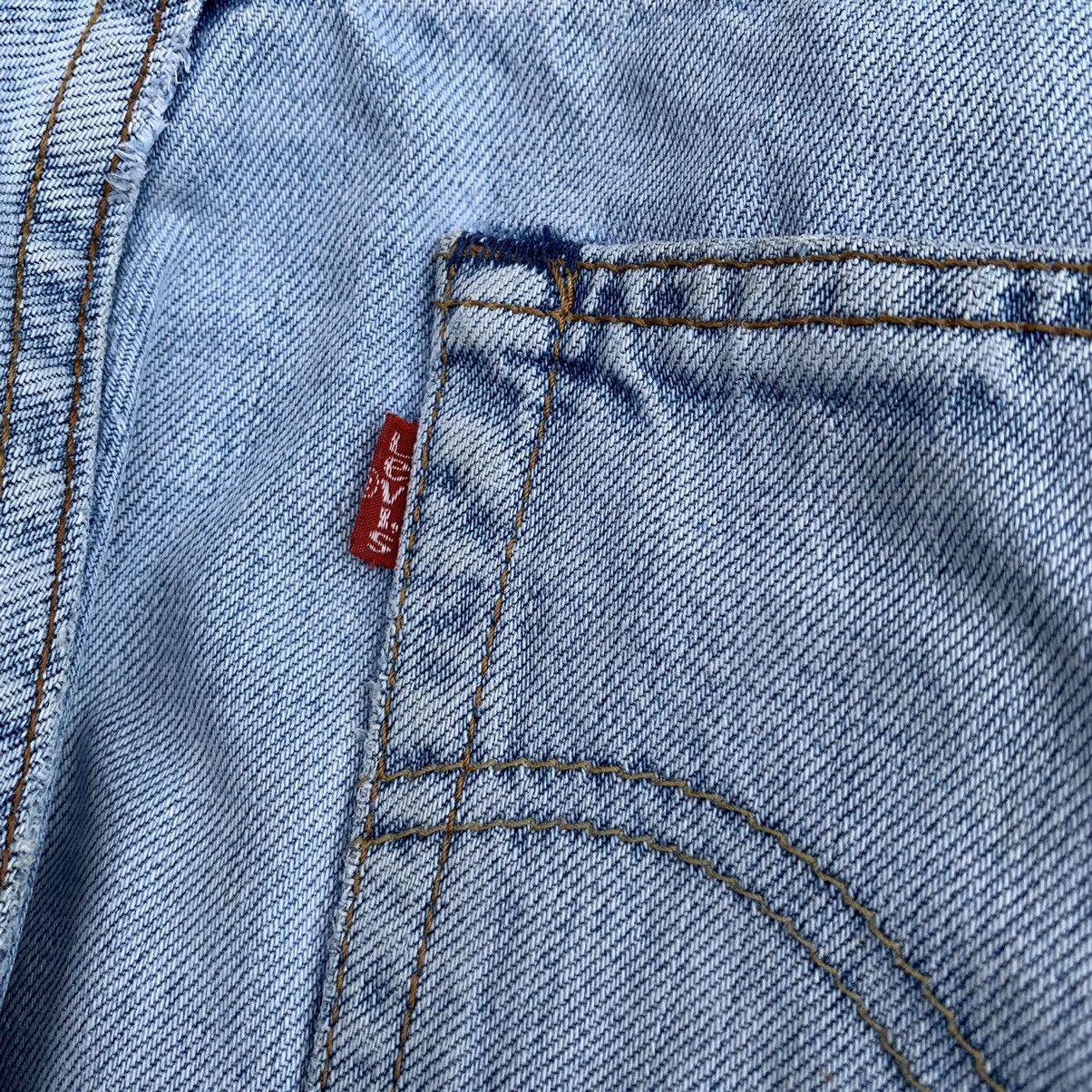 Levi's Vintage 90s Levis 503 Selvedge Lightwash Denim Jeans W30 Size US 30 / EU 46 - 9 Thumbnail