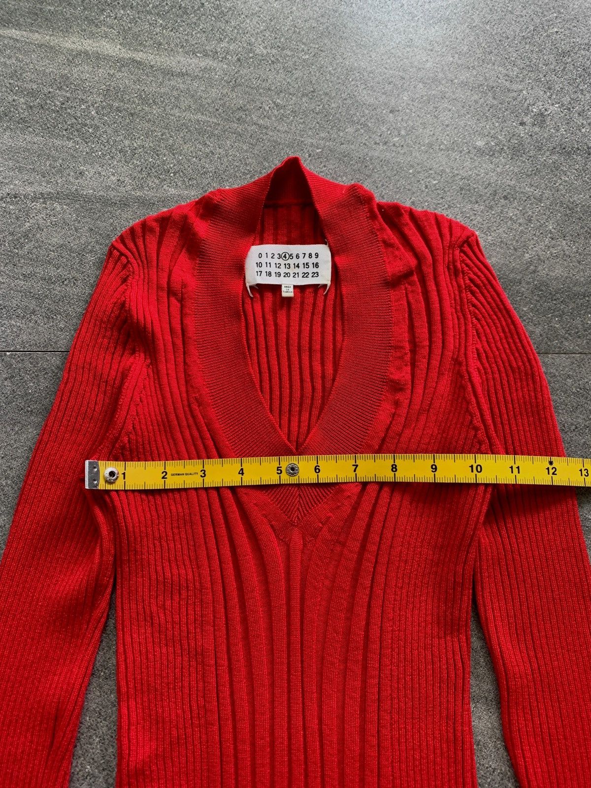 Maison Margiela FREE TAX! Line 4 Wool Ribbed Knit Sweater Size S / US 4 / IT 40 - 11 Thumbnail