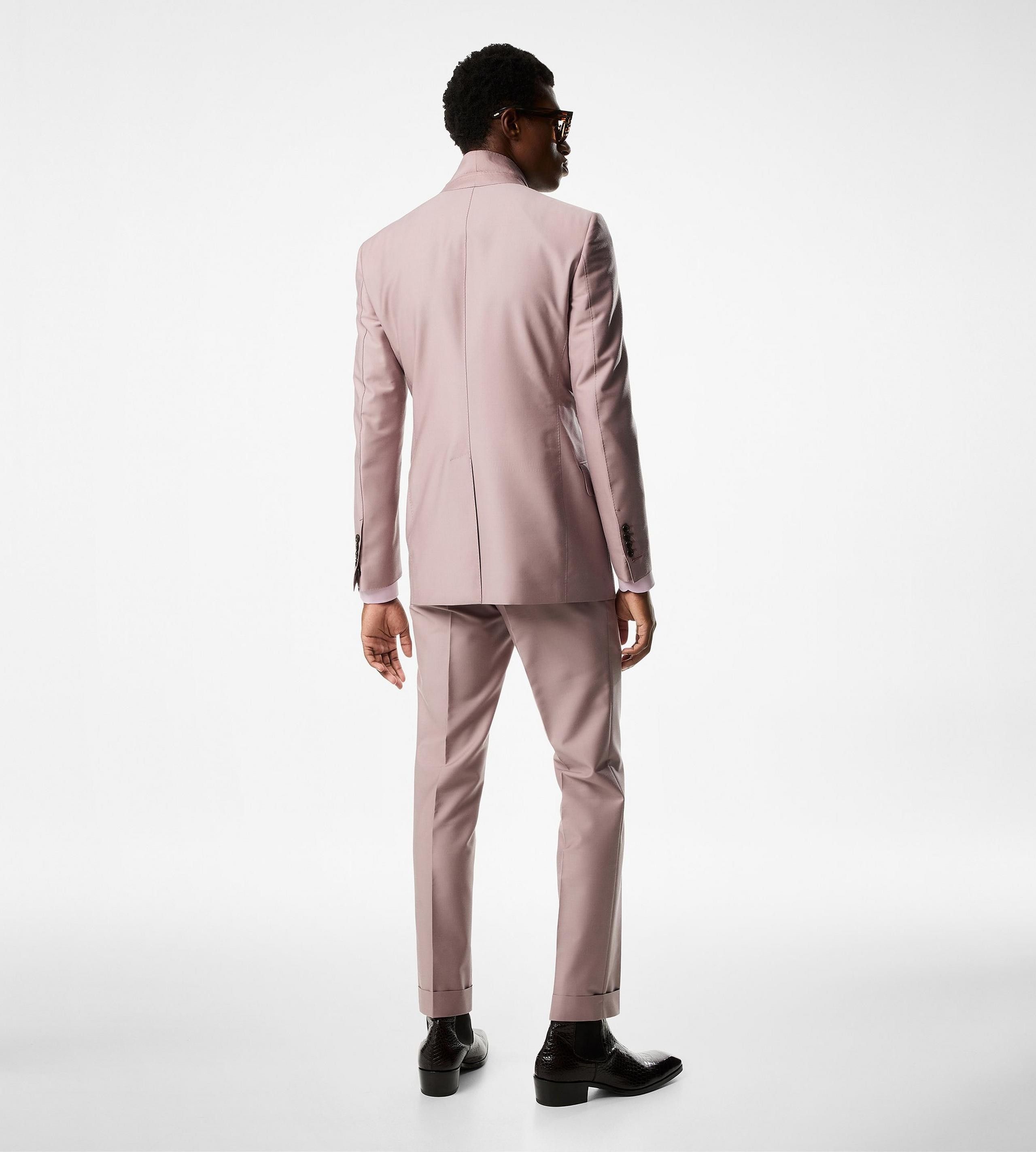 Tom Ford o1w1db10125 JHAP04 Atticus Jacket in Lilac Size US L / EU 52-54 / 3 - 3 Thumbnail