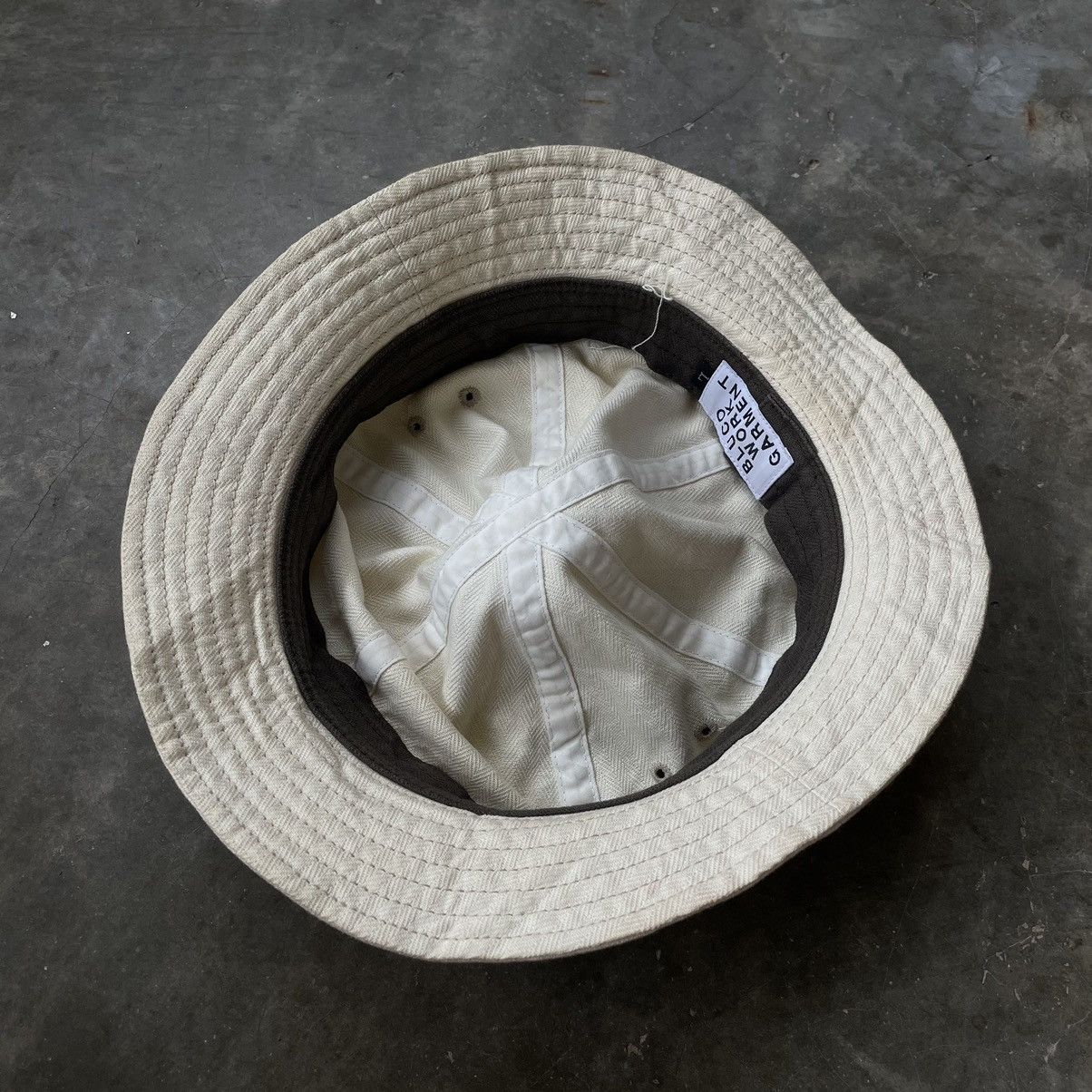 Japanese Brand × Vintage Bluco work garment hat Size ONE SIZE - 2 Thumbnail