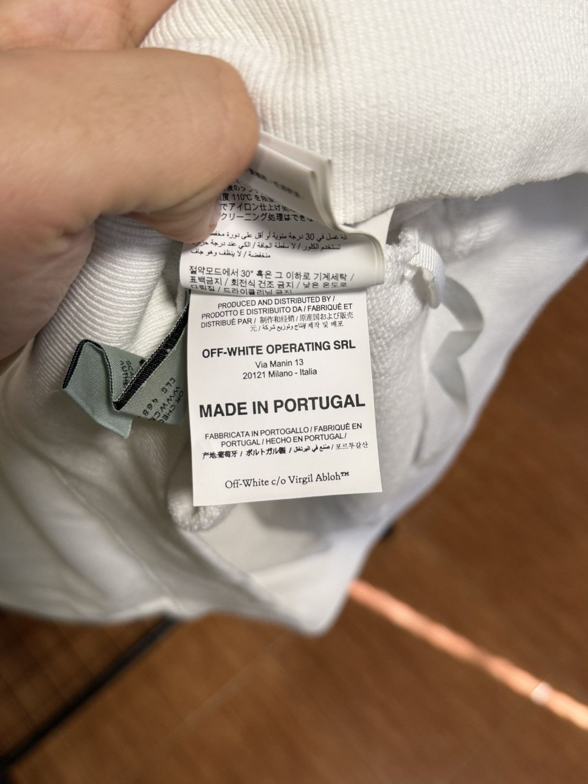 Off-White OFF WHITE MARKER ARROWS WHITE SWEATSHIRT Size US S / EU 44-46 / 1 - 6 Thumbnail