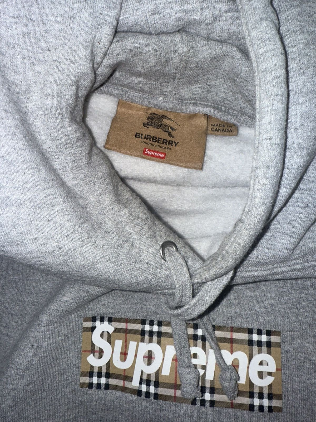 Supreme X Burberry Box Logo