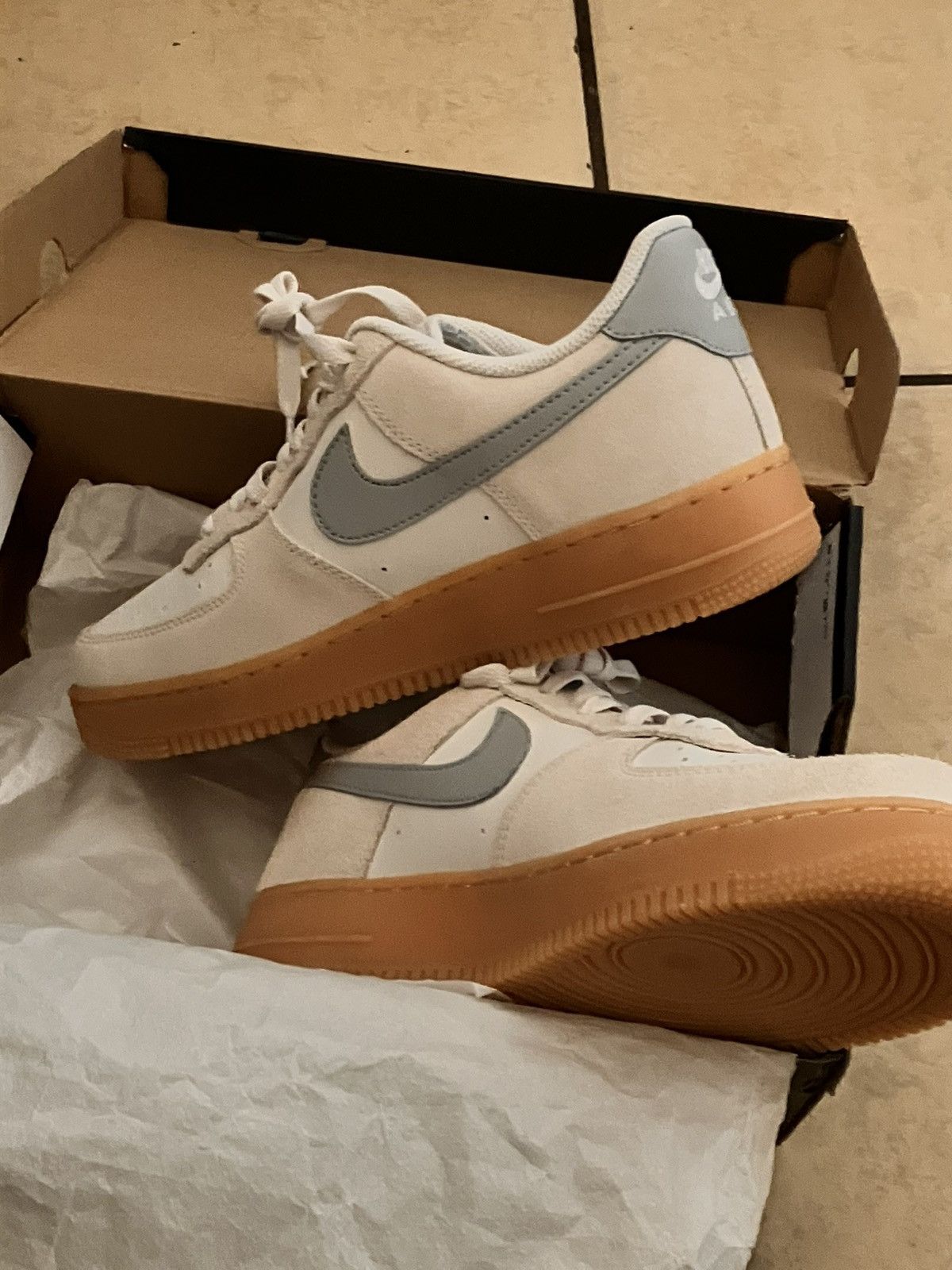 Other Nike Air Force 1 Low Gumgrey Gumpack Brand New Size 8.5 Size US 8.5 / EU 41-42 - 3 Thumbnail