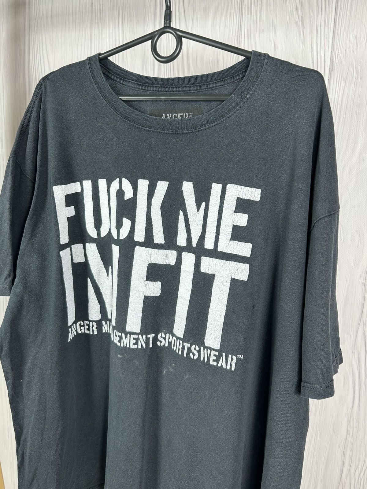 Band Tees Vintage Anger Management Fuck Me I’m Fit Gym Distressed Tee Size US XXL / EU 58 / 5 - 3 Thumbnail