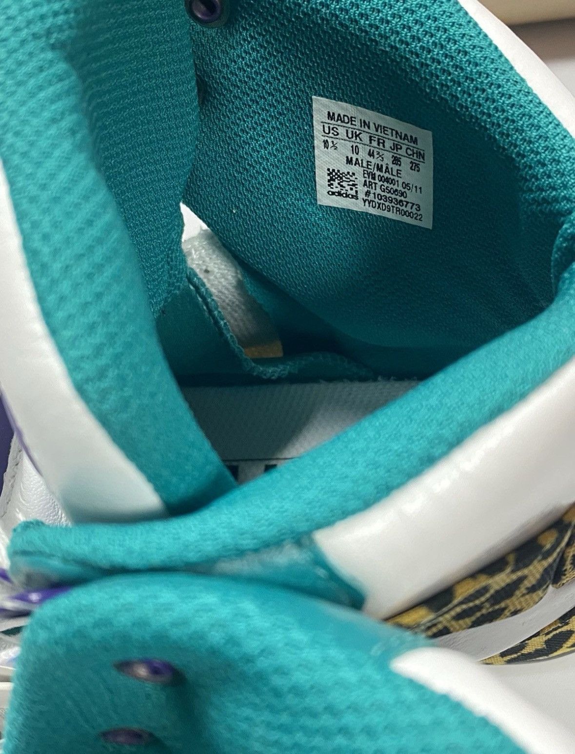 Adidas × Jeremy Scott Jermey Scott x Adidas Bones Hightops Size US 10.5 / EU 43-44 - 4 Thumbnail