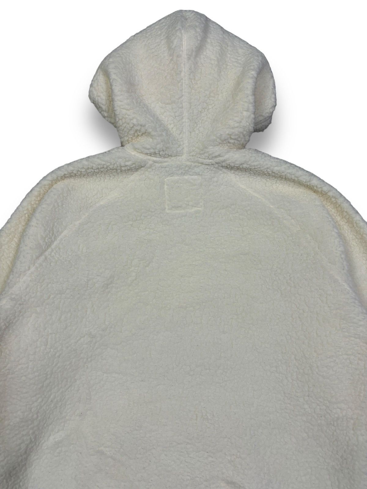Gap × Yeezy Gap White Cream Big Logo Sherpa Pullover Hoodie Size US M / EU 48-50 / 2 - 11 Thumbnail