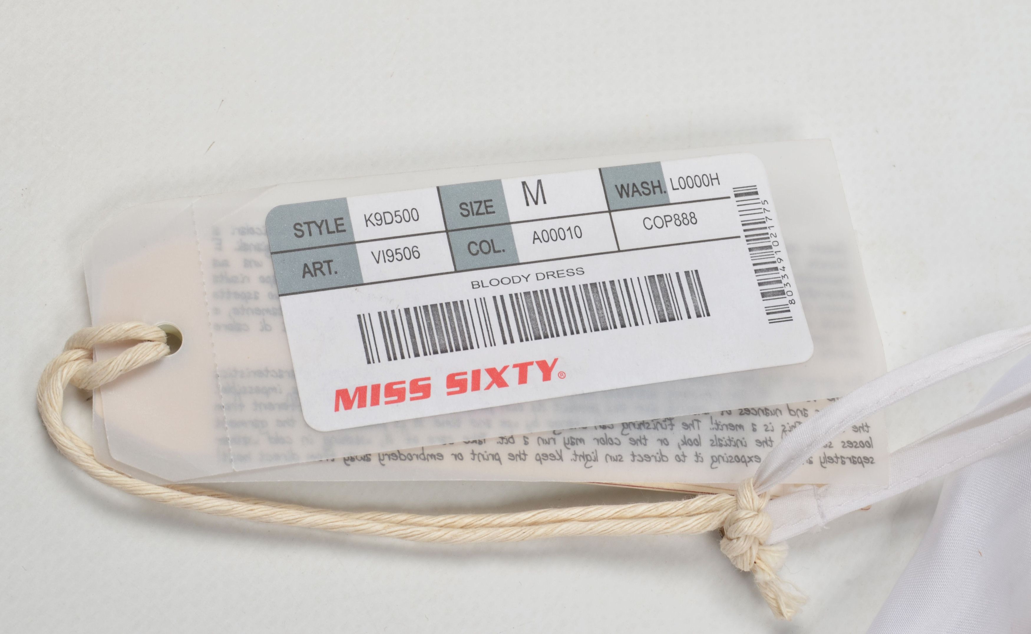 Other Miss Sixty Y2K Cottage Core White Cami Mini Dress Size M / US 6-8 / IT 42-44 - 11 Thumbnail