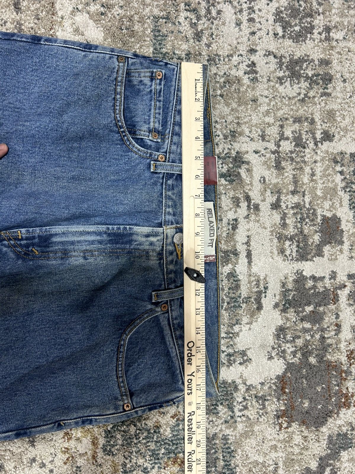Levi's Vintage Y2k Levi’s 550 Relaxed Fit Denim Jeans Deadstock Size US 36 / EU 52 - 9 Thumbnail