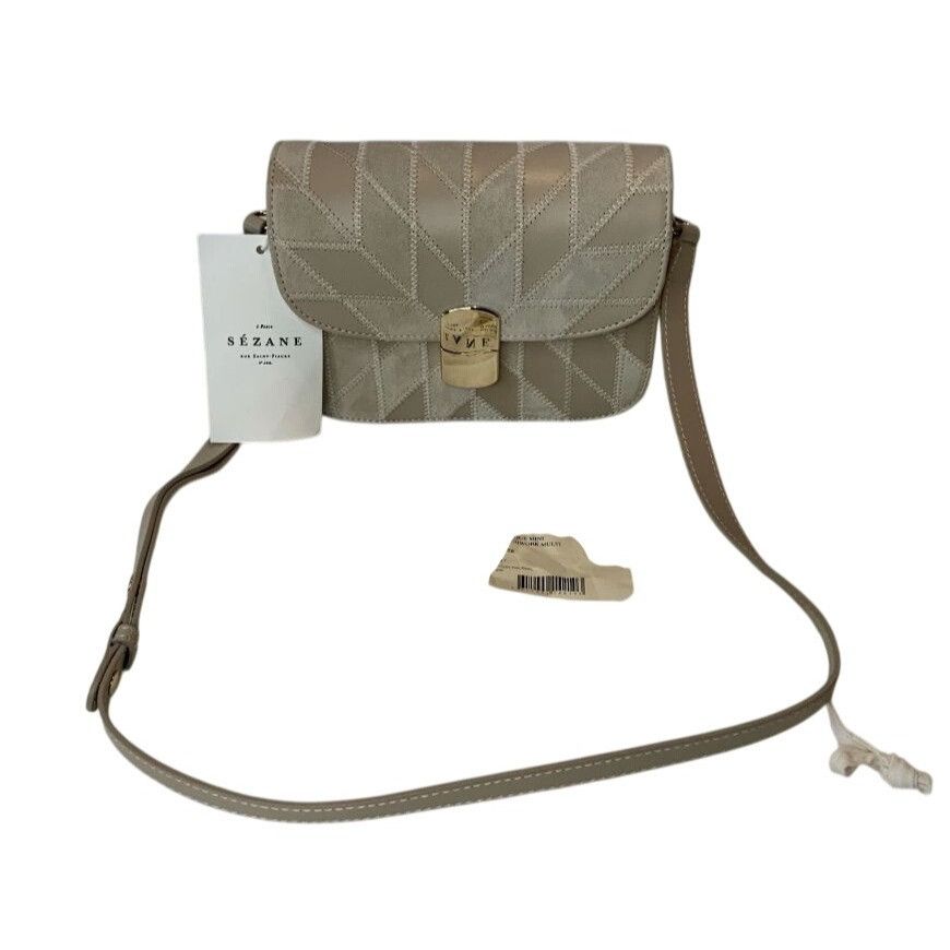 Sezane NU With defect Sezane Milo Mini Classic Multi Patchwork beig Size ONE SIZE - 1 Thumbnail