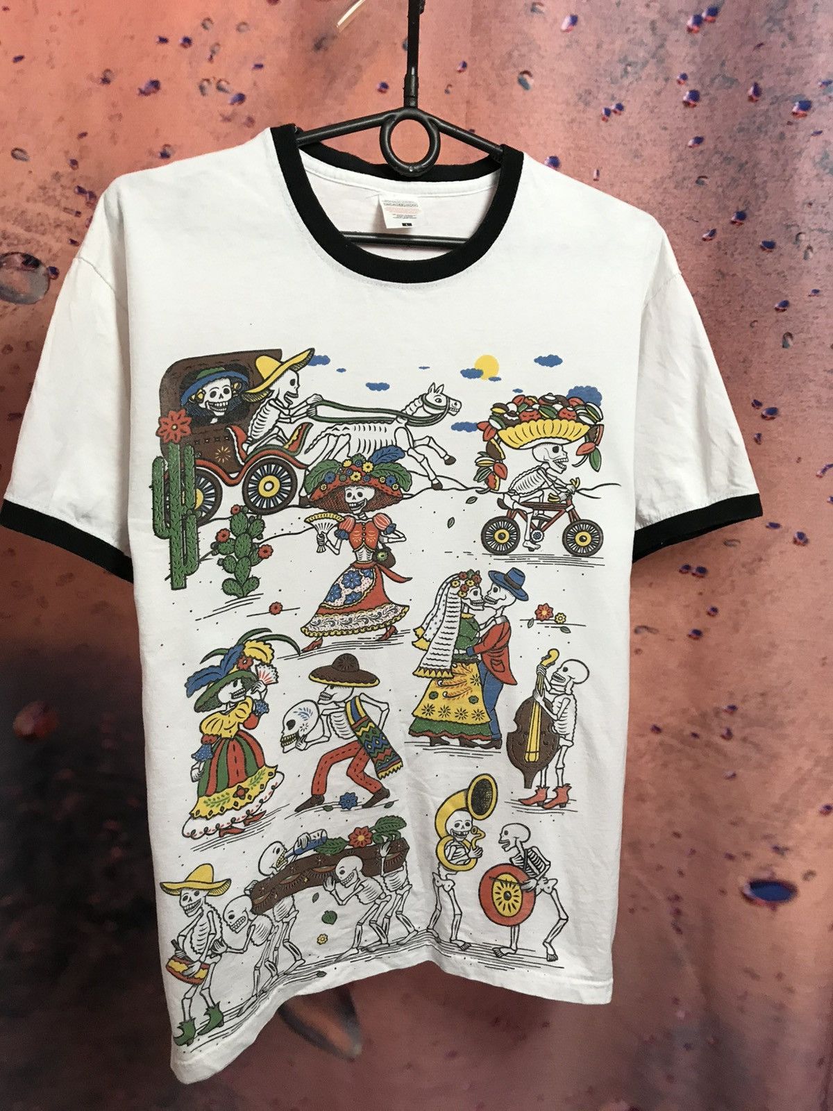 Band Tees Vintage Skeleton dead festival band tee Size US L / EU 52-54 / 3 - 2 Thumbnail