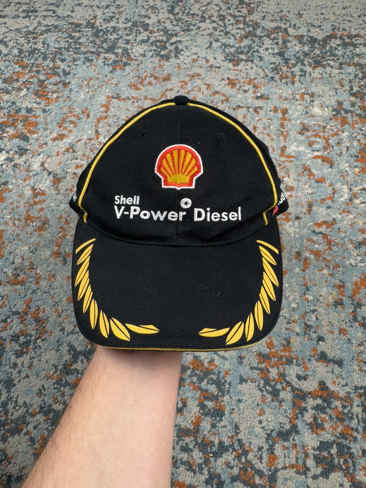Vintage Vintage y2k 24h Le Mans Audi sport shell v-power diesel hat Size ONE SIZE - 3 Thumbnail