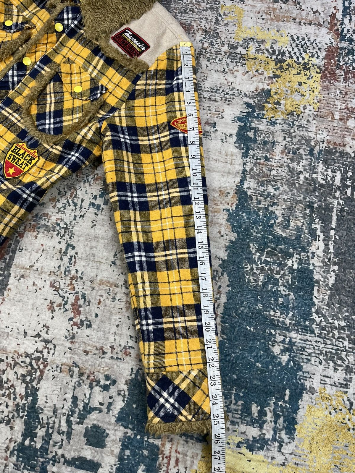 In The Attic ATC + In The Attic Plaid Tartan Flannel Sherpa Edge Jackets Size US M / EU 48-50 / 2 - 11 Thumbnail
