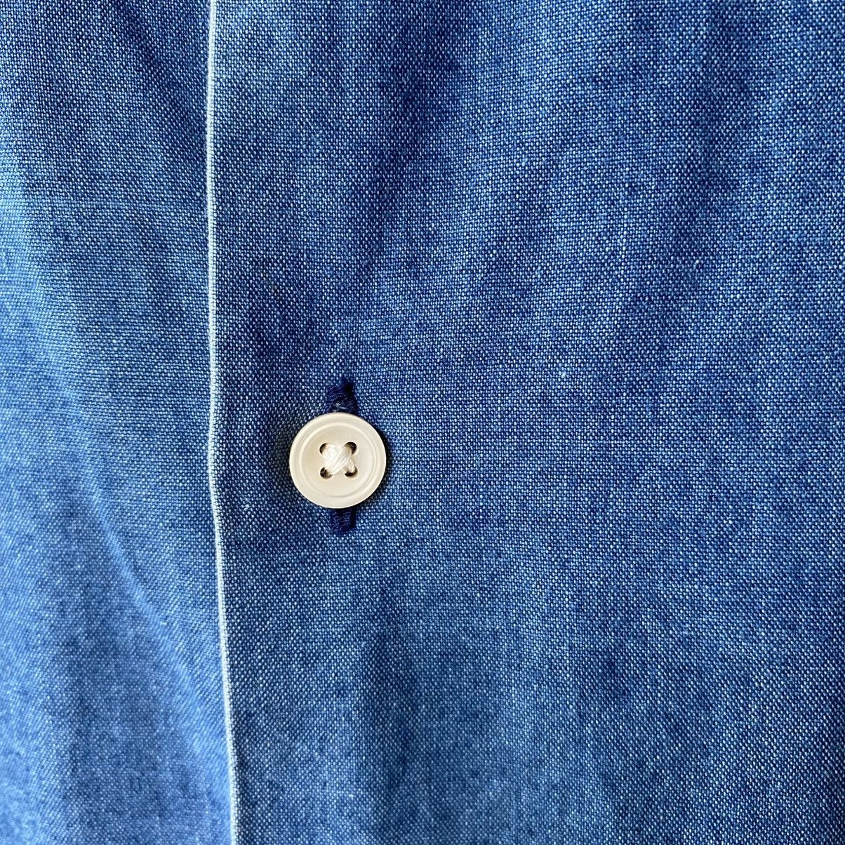 Paul Smith Paul Smith Lightweight Blue Denim Shirt Size US L / EU 52-54 / 3 - 9 Thumbnail