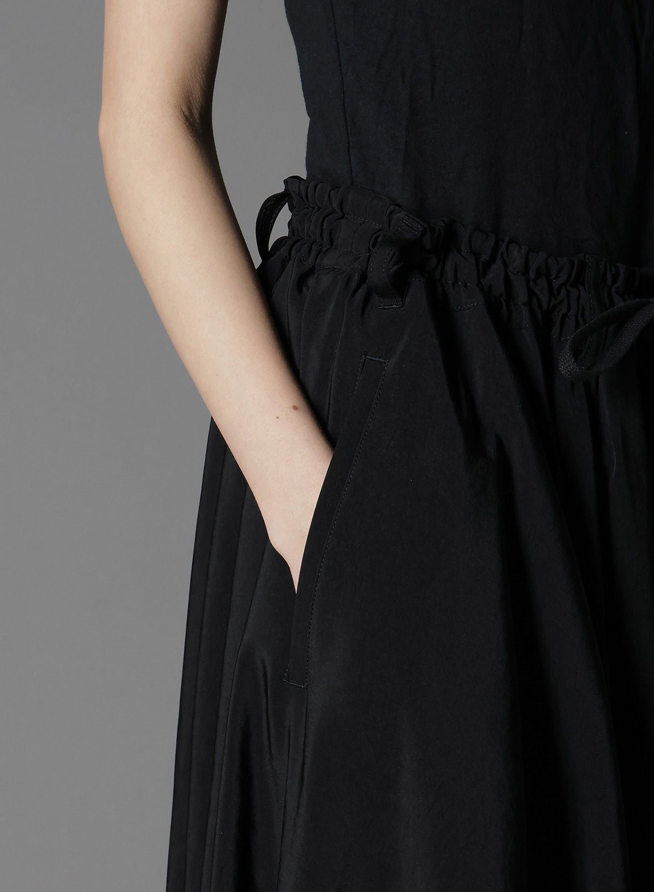 Yohji Yamamoto Ground Y Yohji Yamamoto Ta/UXEDO CREPE DE CHINE CIRCLE PANTS Size US 32 / EU 48 - 9 Thumbnail