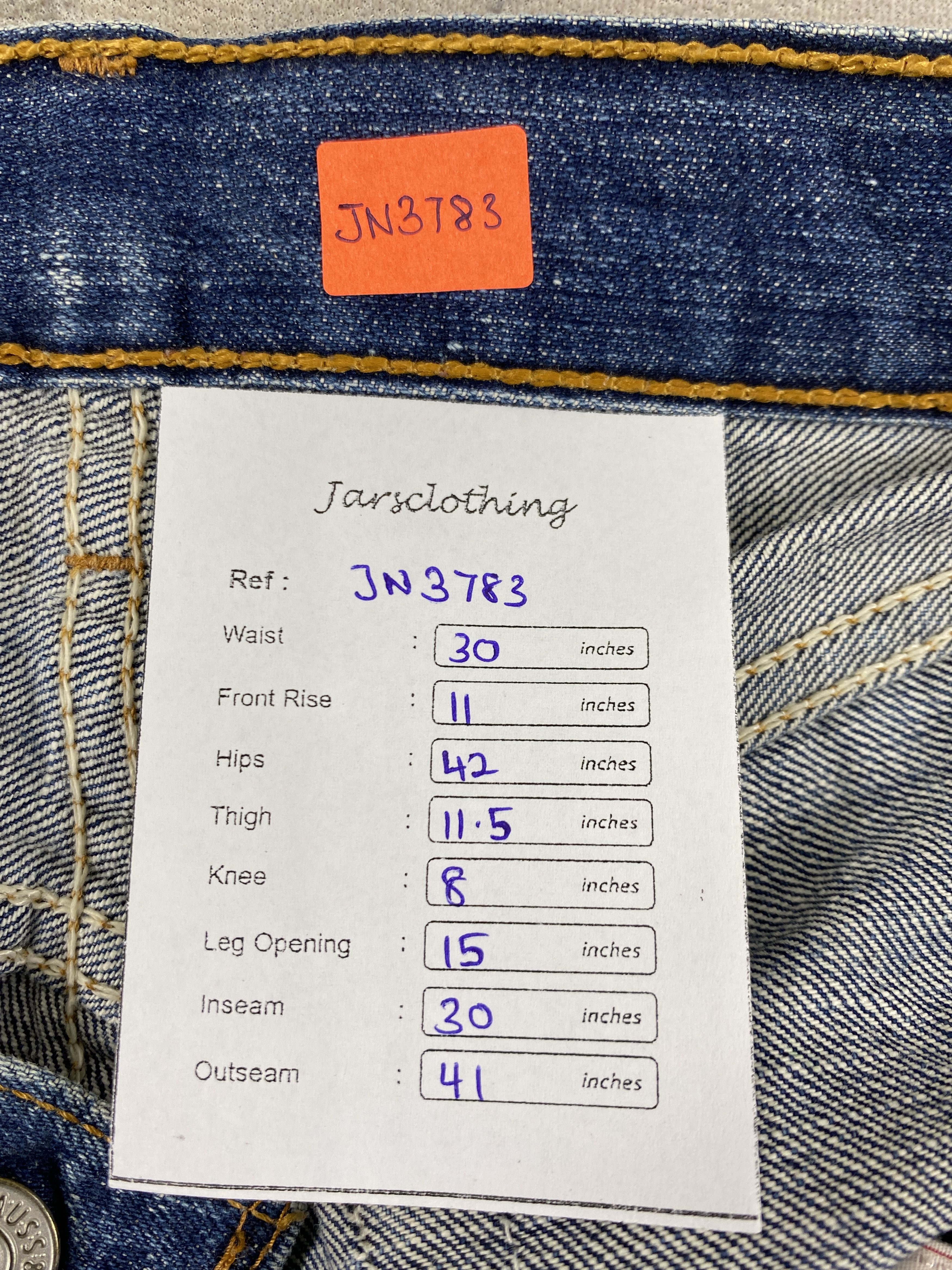 Levi's Vintage Levi's 501 Faded Blue Jeans 30x30 Denim- JN3783 Size US 30 / EU 46 - 8 Thumbnail