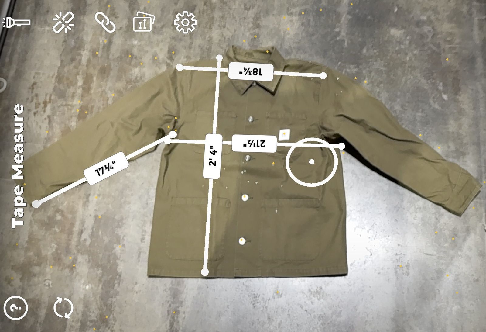 uniform experiment Uniform Experiment Gabrielle Jacket Olive Sz 2 Splatter Size US M / EU 48-50 / 2 - 8 Thumbnail