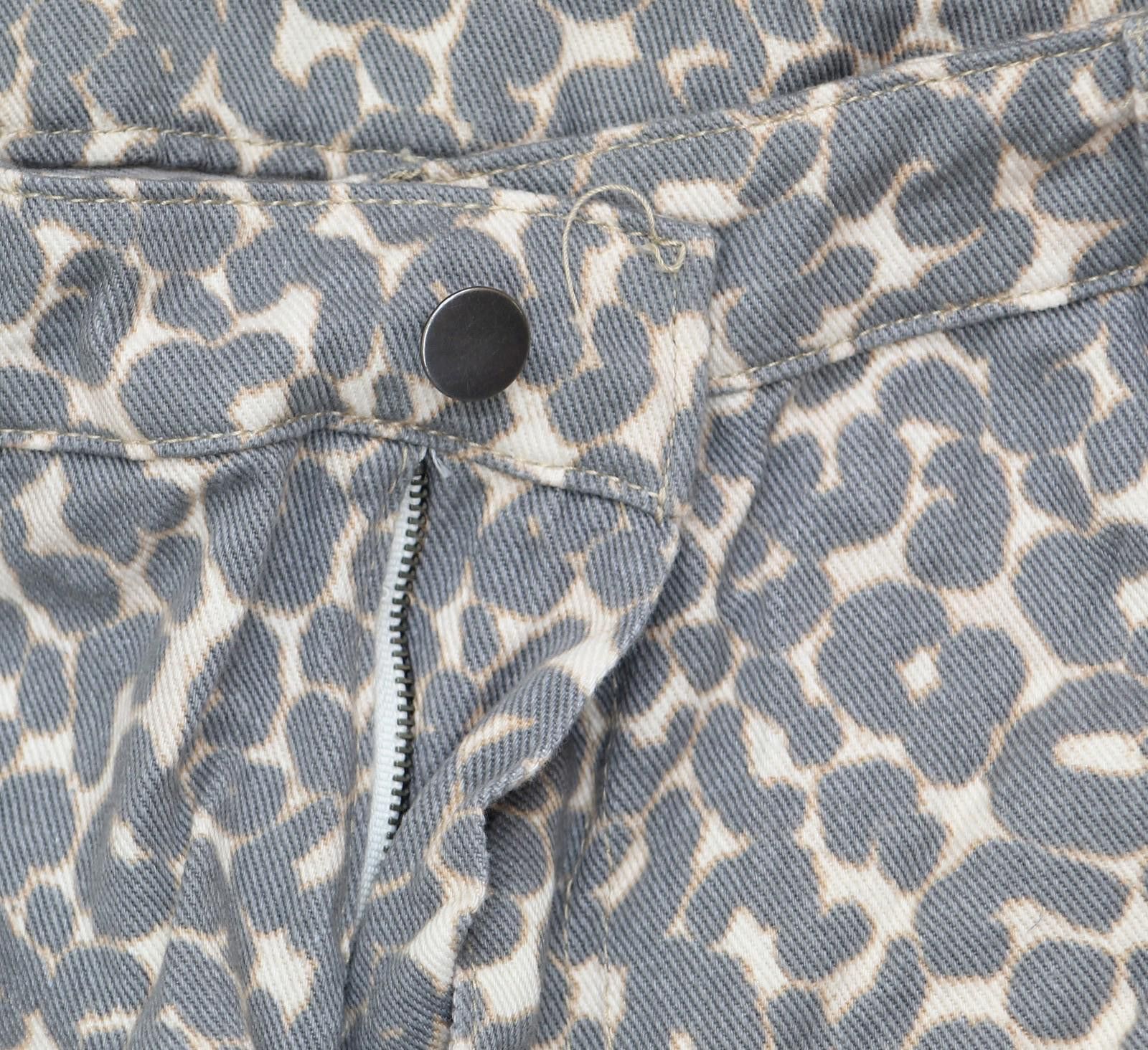 Other Nwt Wild Fable 90s Straight Pants 91905655 Brown Leopard L Size 36" / US 14 / IT 50 - 5 Thumbnail