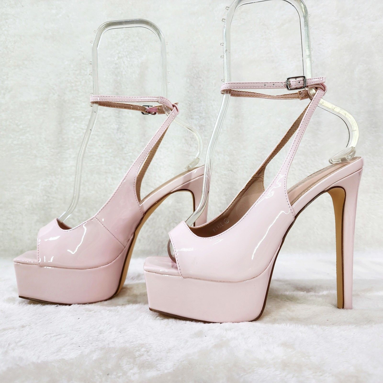 Other Evie Ankle Strap Slingback High Heels Platform Shoes Pumps B Size US 6.5 / IT 36.5 - 1 Thumbnail