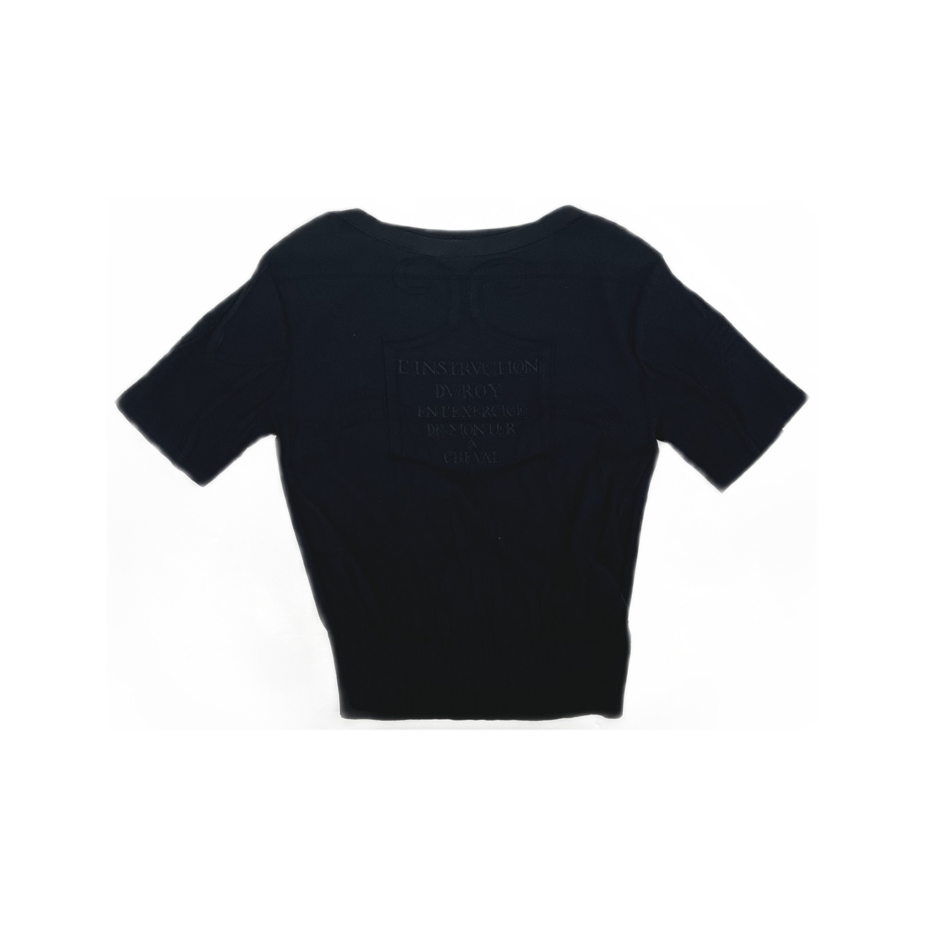 Hermes Hermes Embossed Logo Knit Top Size 38 Size S / US 4 / IT 40 - 1 Thumbnail