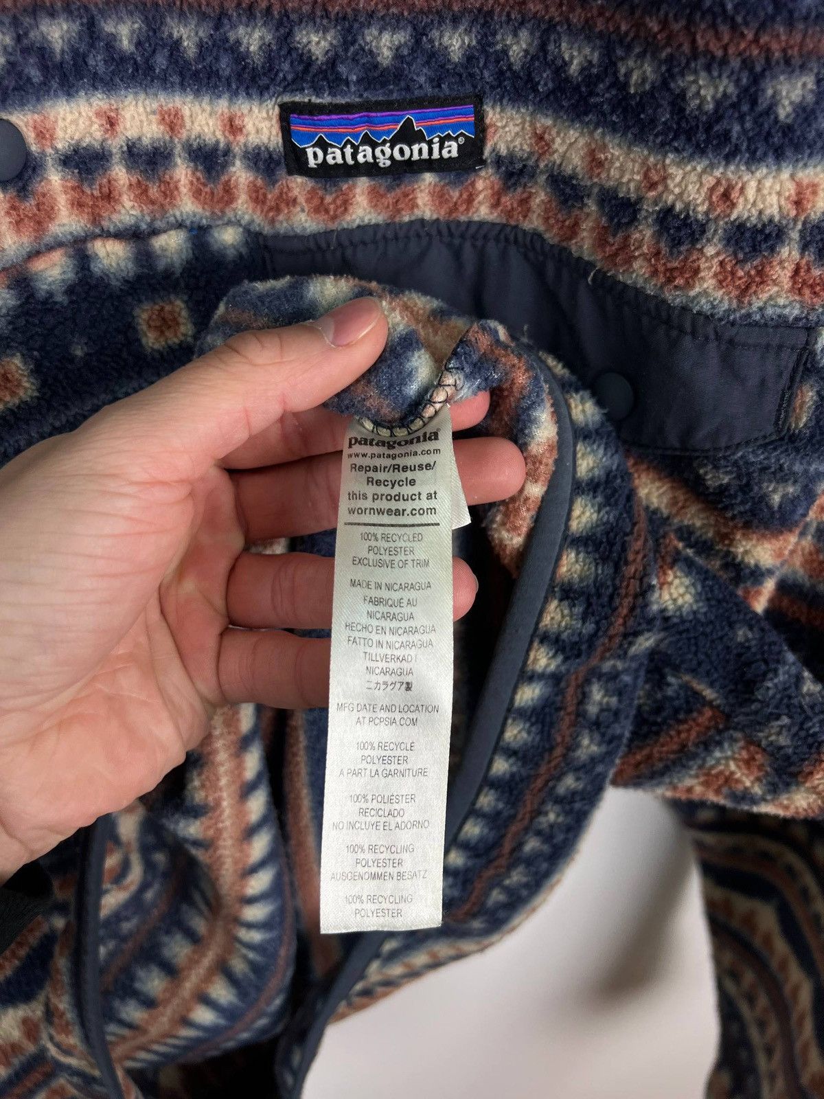 Other Patagonia Synchilla Snap-T Pullover Sweater Men's S Size US S / EU 44-46 / 1 - 4 Thumbnail