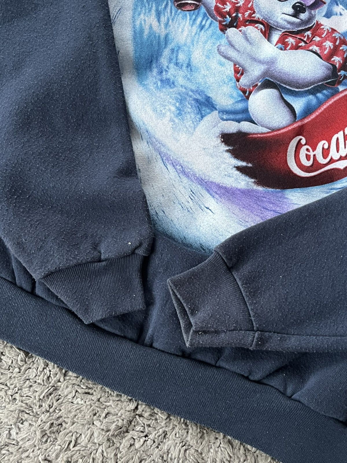 Coca Cola Vintage 1998 Pullover Coca Cola Bear Streetwear Size US L / EU 52-54 / 3 - 9 Thumbnail