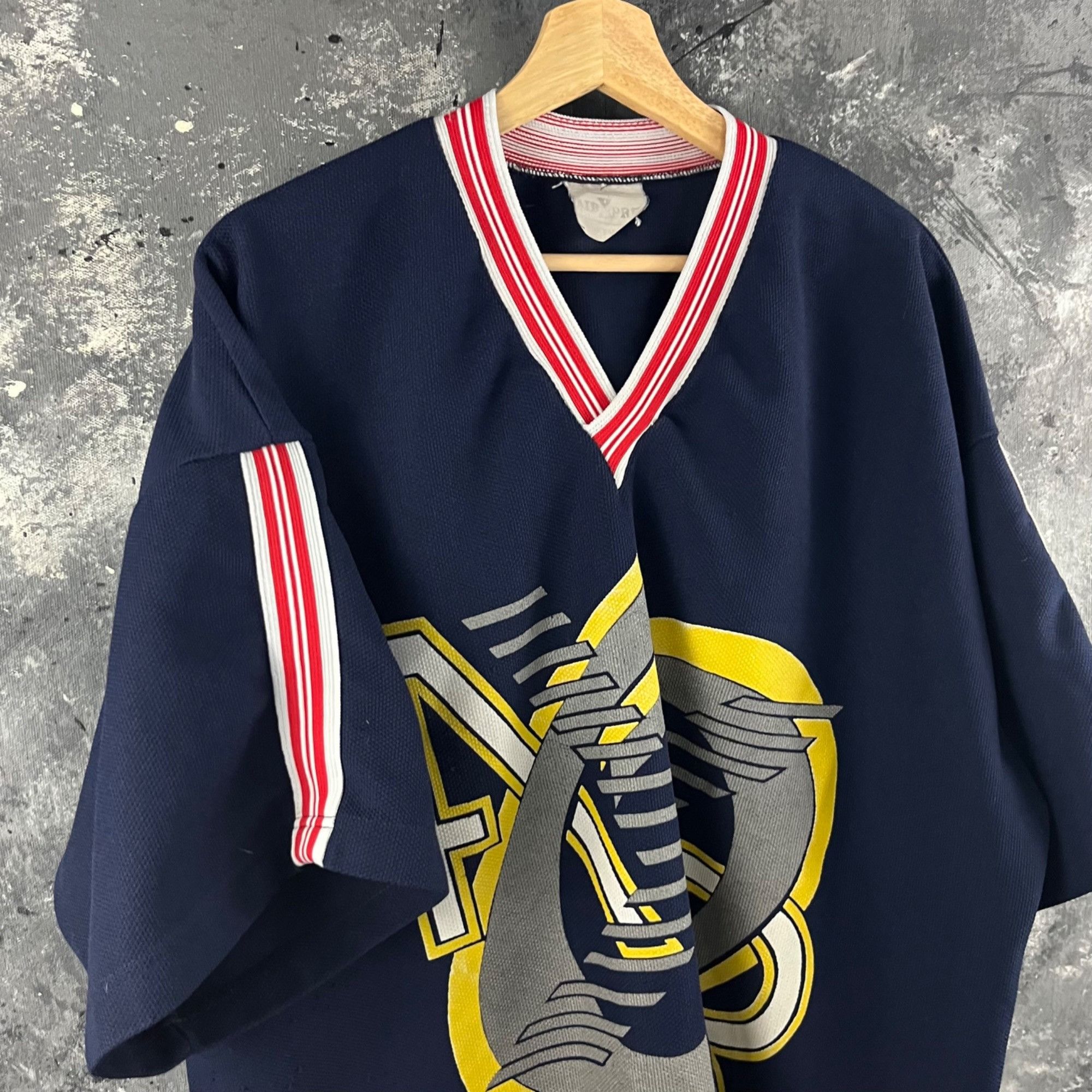 Nike × Vintage Vintage 90’s Nike Air jersey Size US XL / EU 56 / 4 - 2 Thumbnail