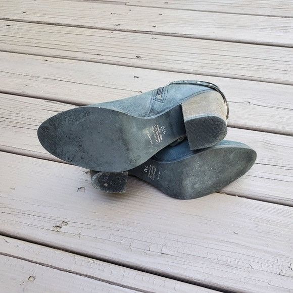 Matisse Matisse Harney Black Nubuck harness Strap Buckle western Size US 9 / IT 39 - 7 Thumbnail