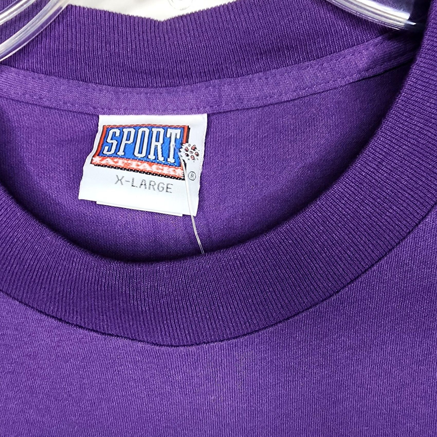 Vintage Vintage Sport Attack Minnesota Vikings Shirt Mens XL Purple Super Bowl XXXV Tee Size US XL / EU 56 / 4 - 5 Thumbnail
