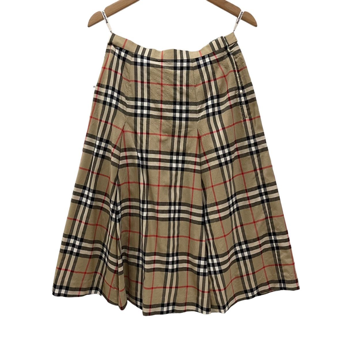 Burberry 🔥Vintage 90s🔥Burberrys Nova Check Midi Skirt Size 27" / US 4 / IT 40 - 1 Thumbnail