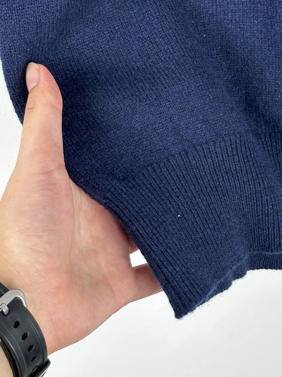 Johnstons Of Elgin Johnstons Of Elgin Navy Wool Sweater Vest Size US L / EU 52-54 / 3 - 5 Thumbnail