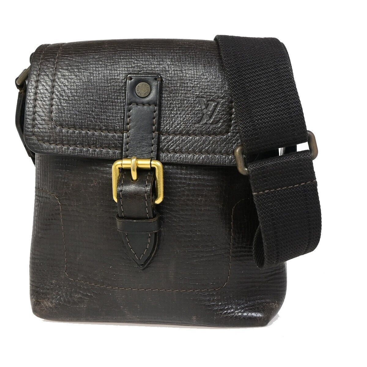 Louis Vuitton Yuma Brown Leather Handbag (Pre-Owned) Size ONE SIZE - 1 Thumbnail