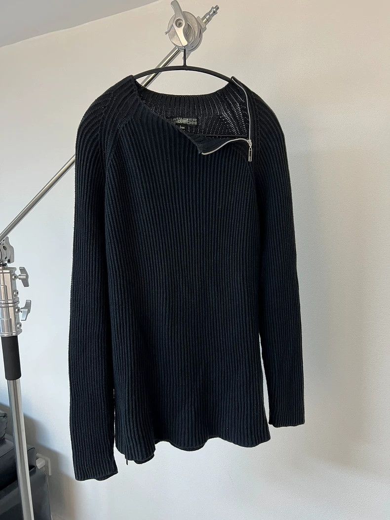 Jean Paul Gaultier Jean Paul GAULTIER size os Diagonal Zip Sweater 2503-Nexta Size US M / EU 48-50 / 2 - 2 Thumbnail